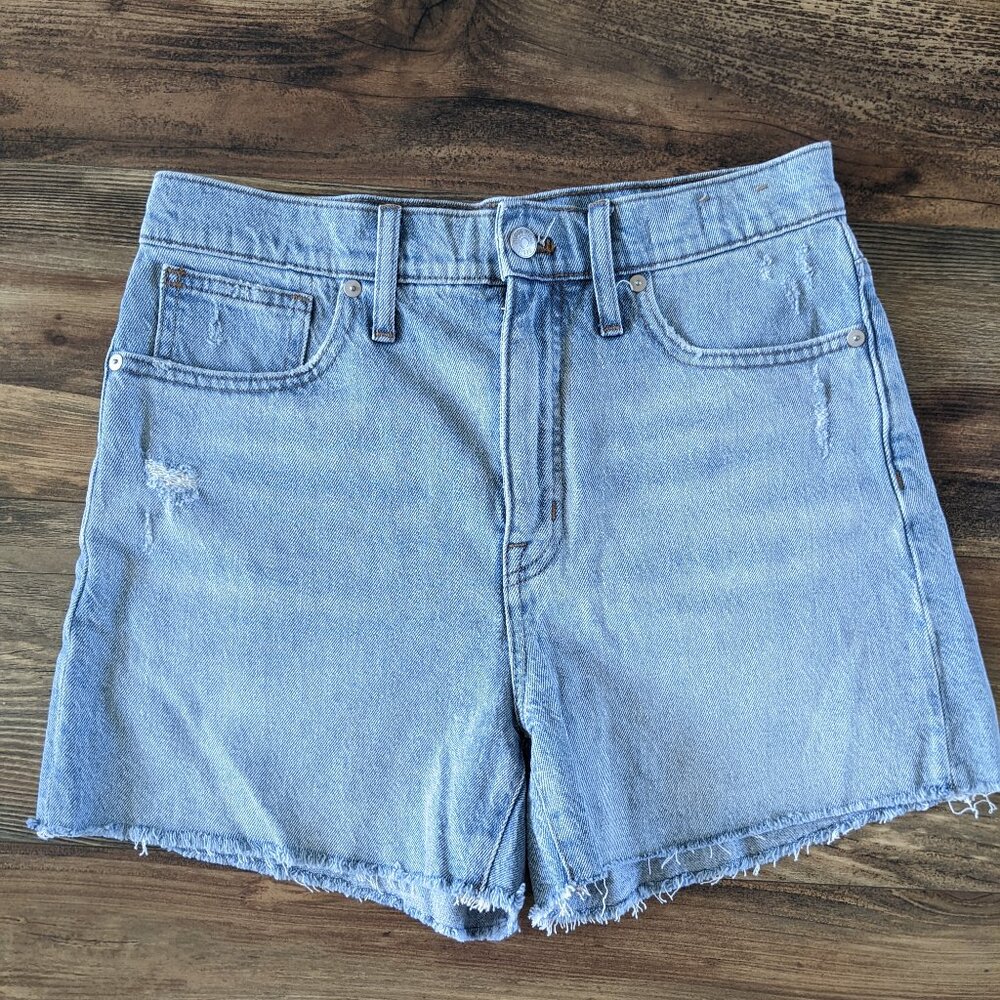NWT Madewell High rise denim shorts